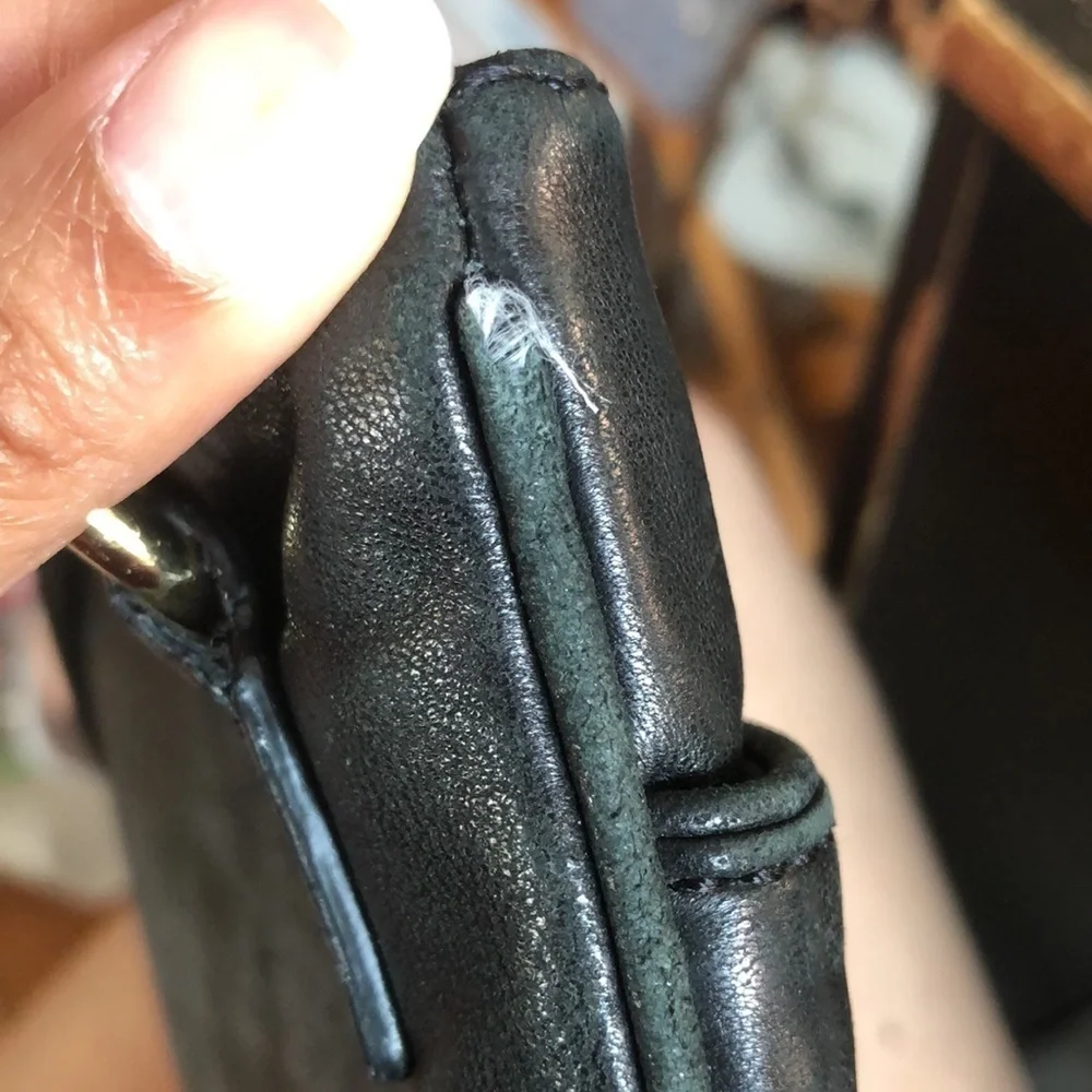 Michael Kors Leather Black Crossbody Purse